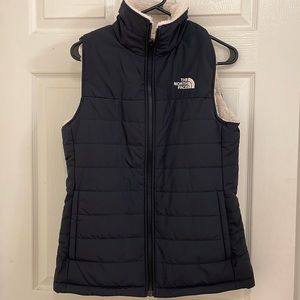 The North Face insulated reversible vest